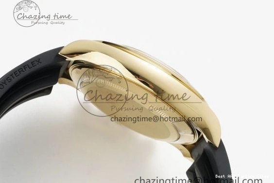 AAA Replica Watches Best 116518 V 2102 White Rubber Edition Arabic EasyMatch SA4130 Daytona Dial Clean 1:1 on Oysterflex Strap 0104